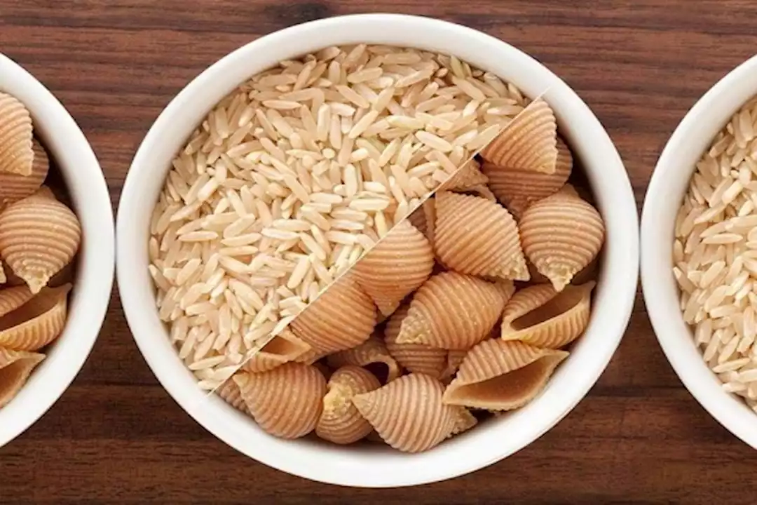 الأرز والمكرونة